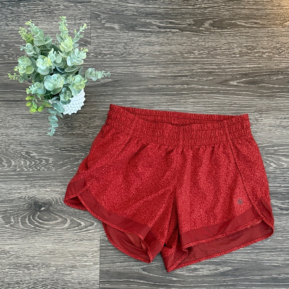 Athleta Vibrant Red Women's Athletic Shorts
